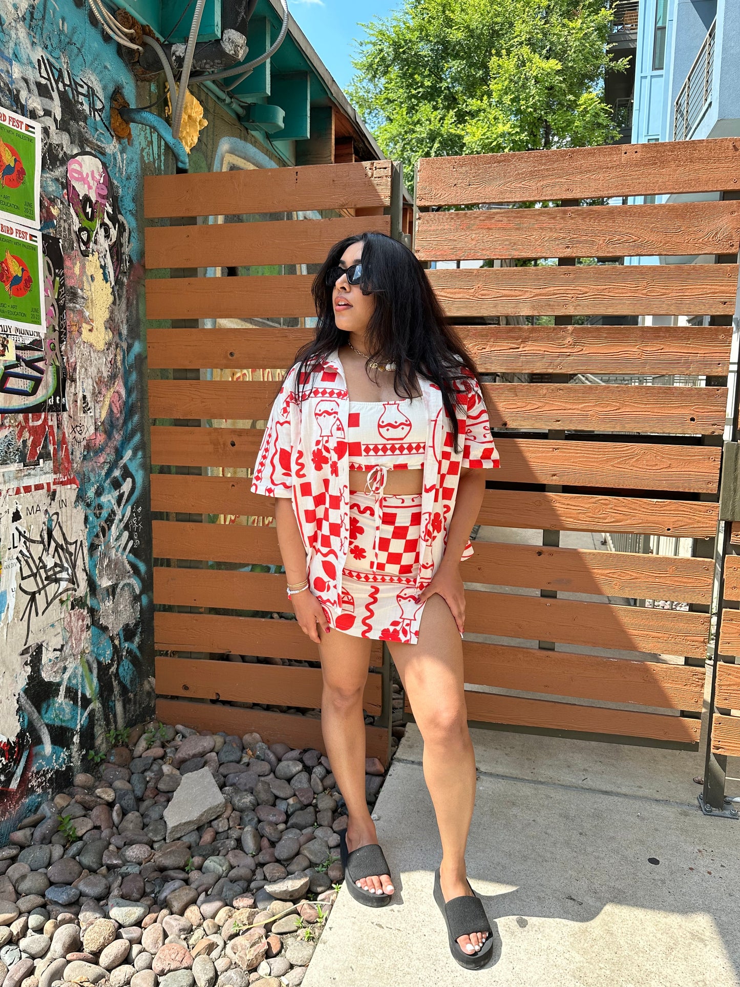 Euro Summer Button Down