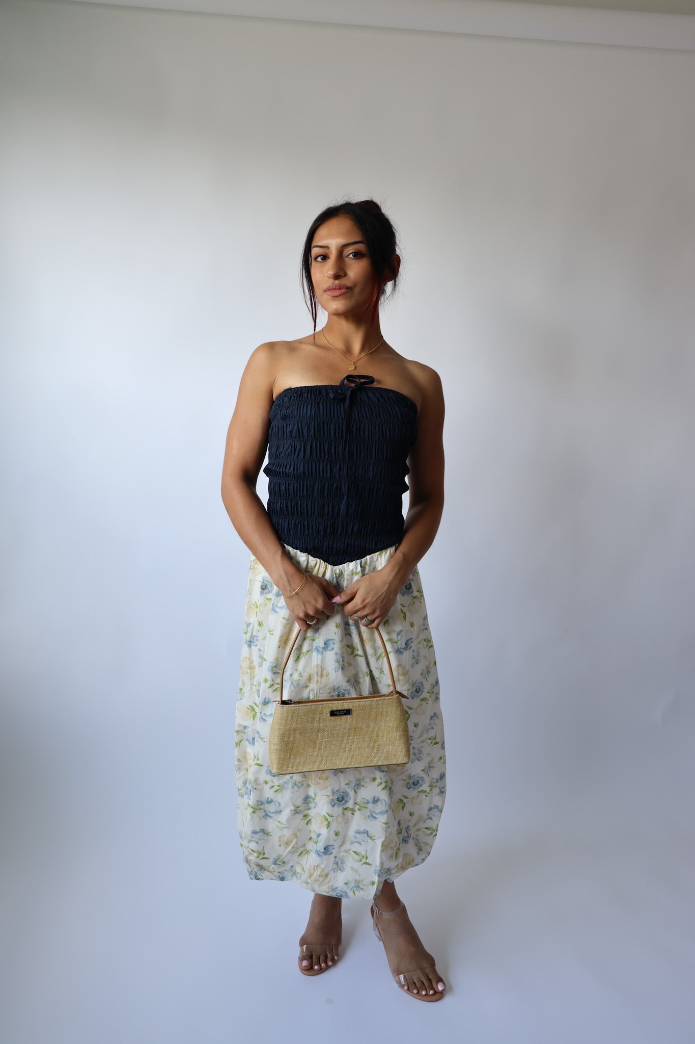 Midnight Garden Bubble Dress