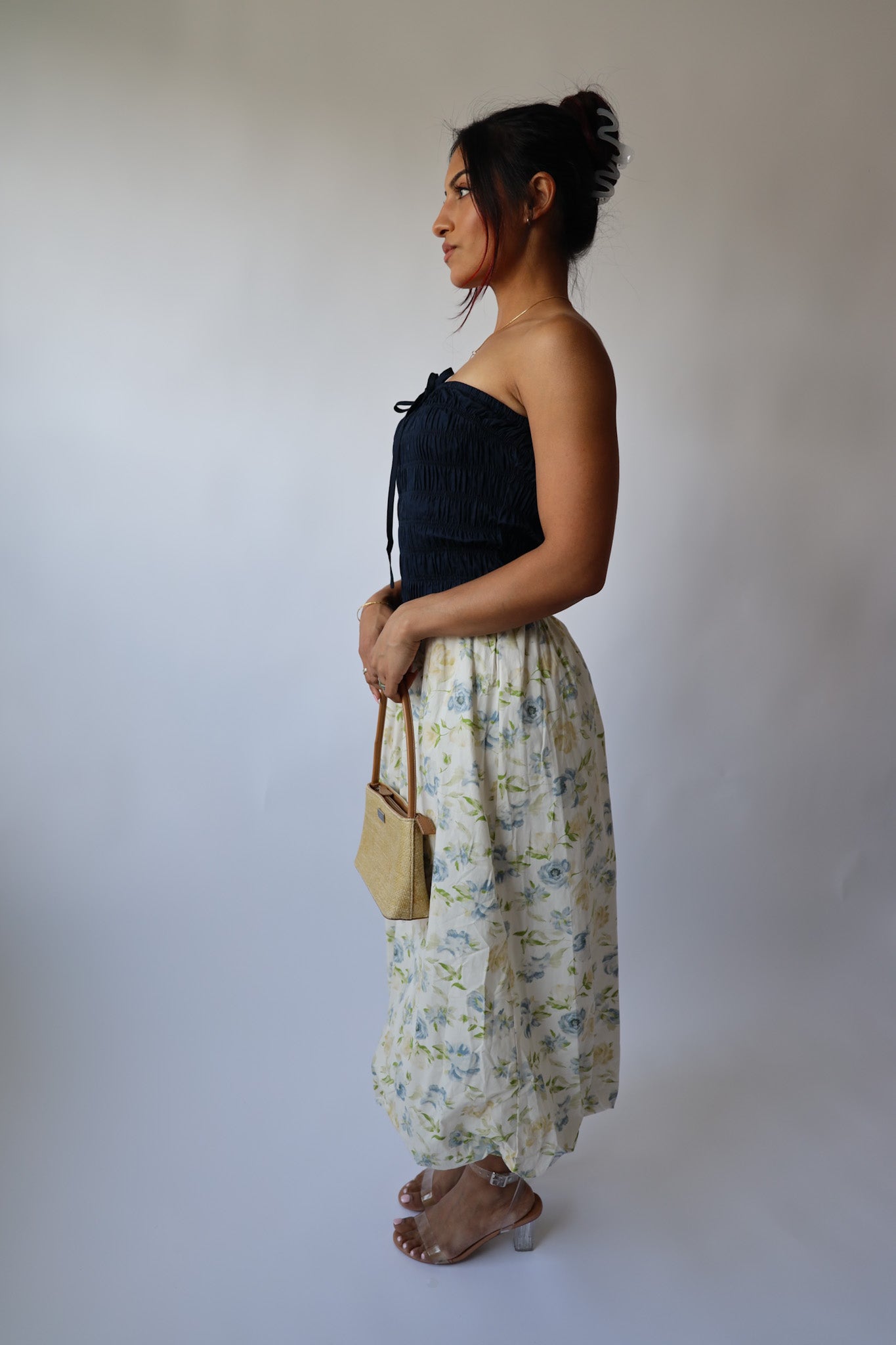 Midnight Garden Bubble Dress