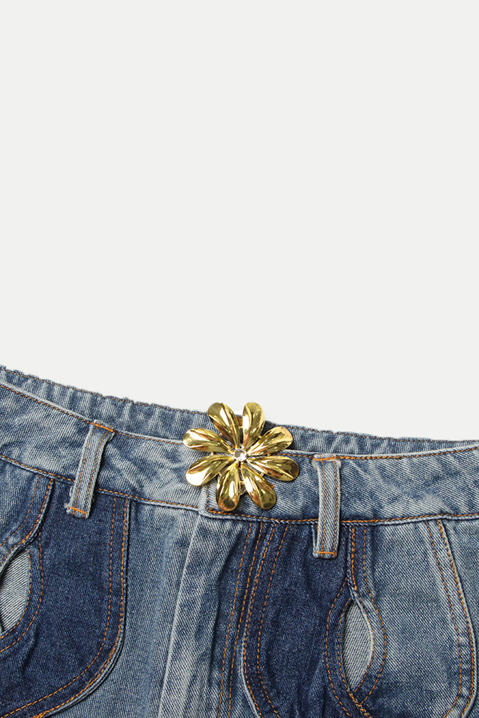 Abigail Cutout Denim Jeans