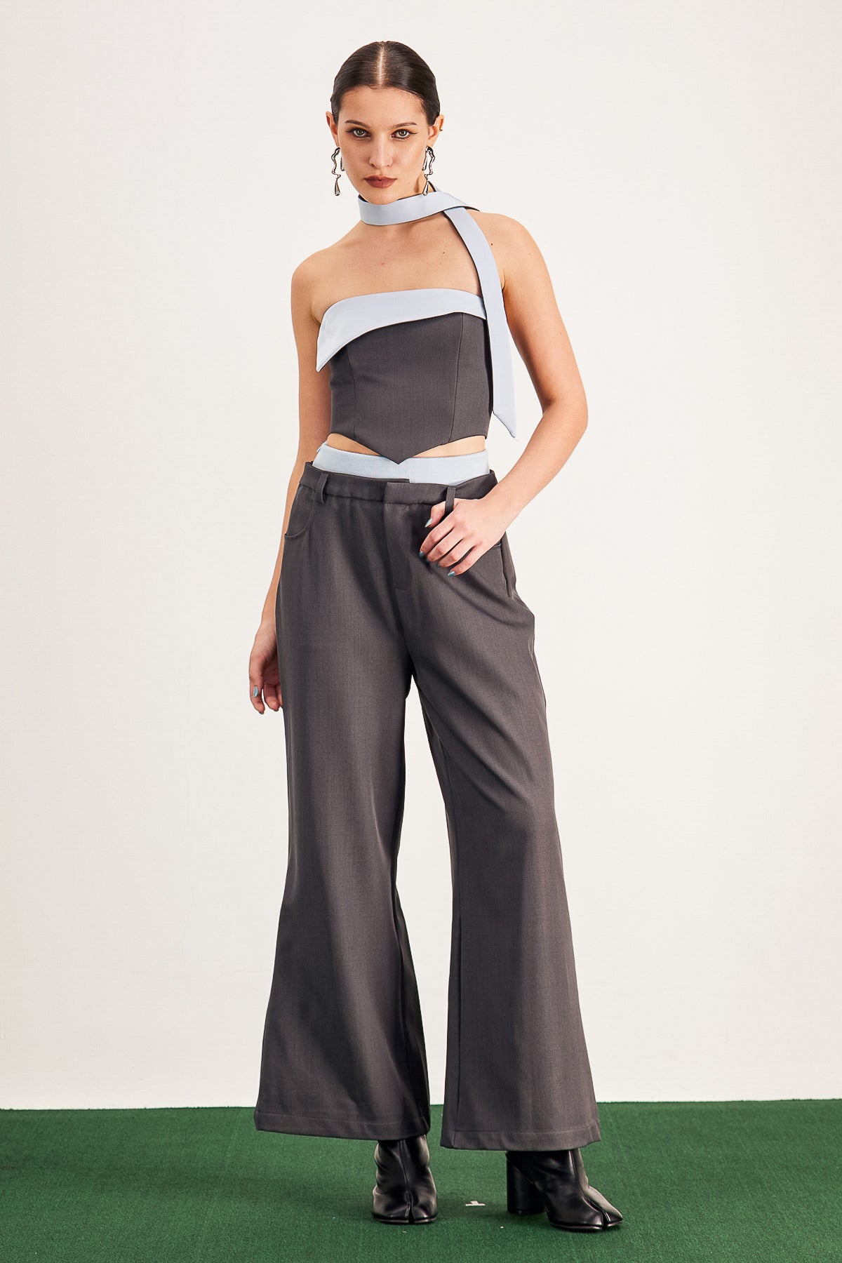 Aquarius Deconstruct Pants Set