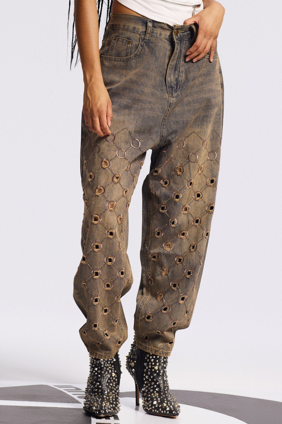 Bilbo Cutout Hayley Jeans