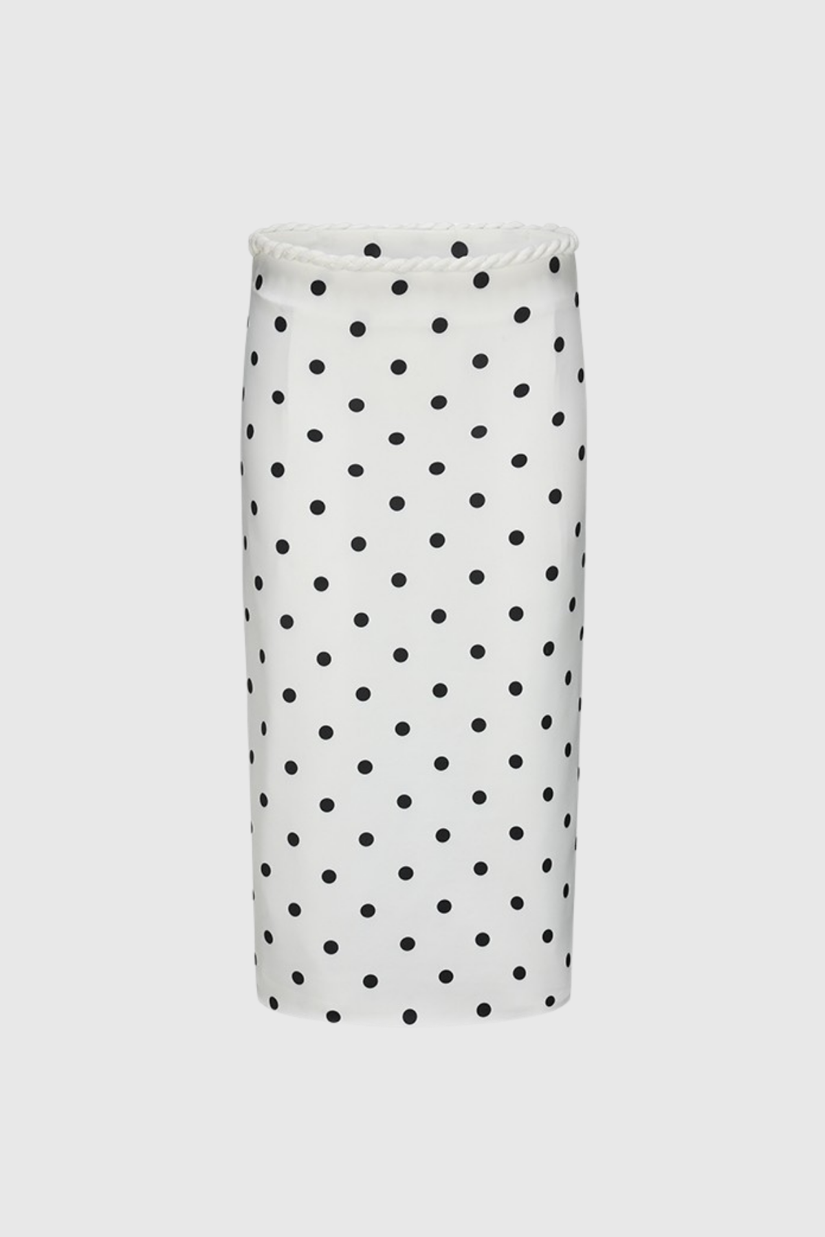 Brandi Dot Ruch Cutout Skirt Set