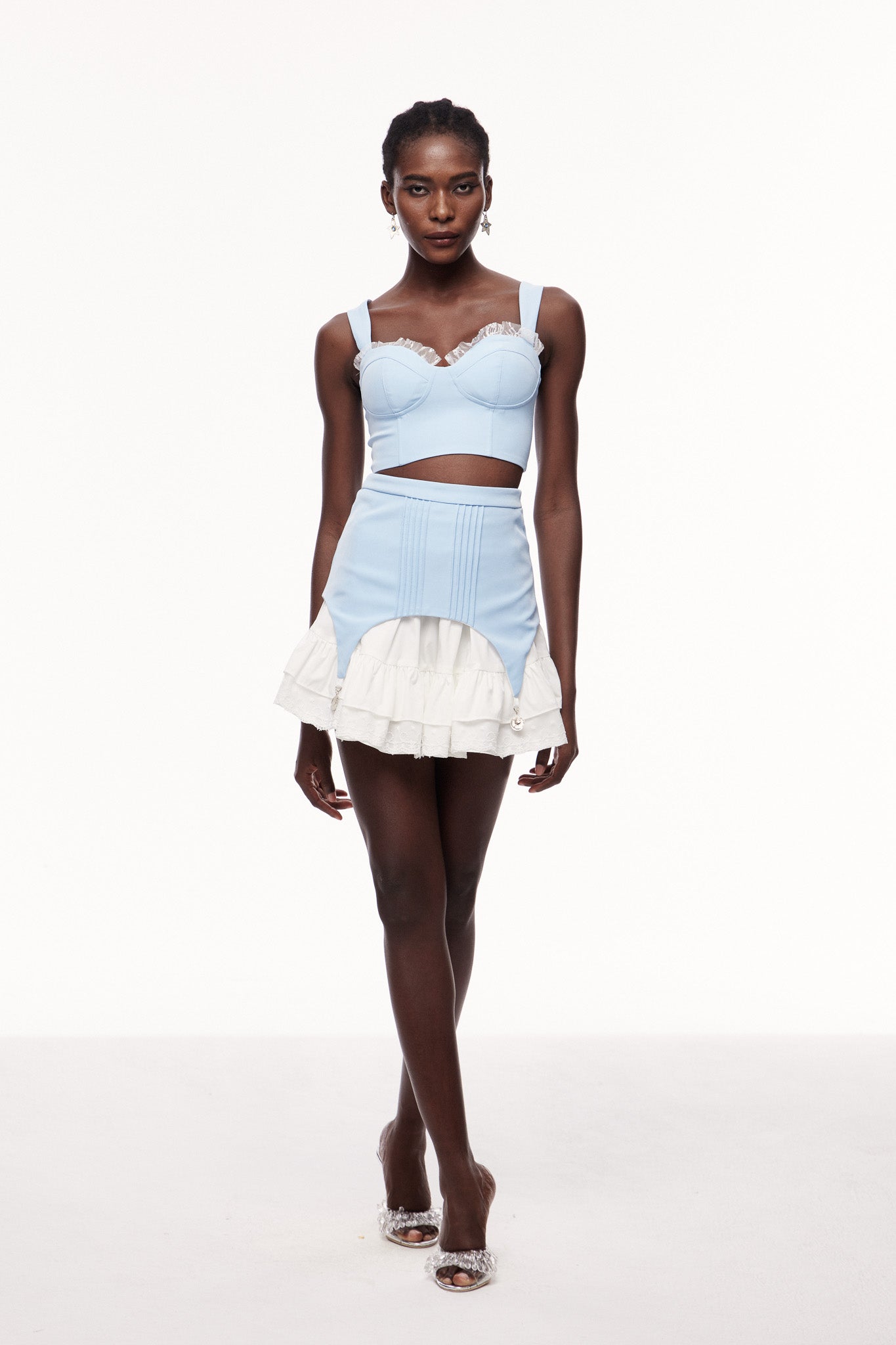 Cem Deconstruct Ruffle Skirt Set
