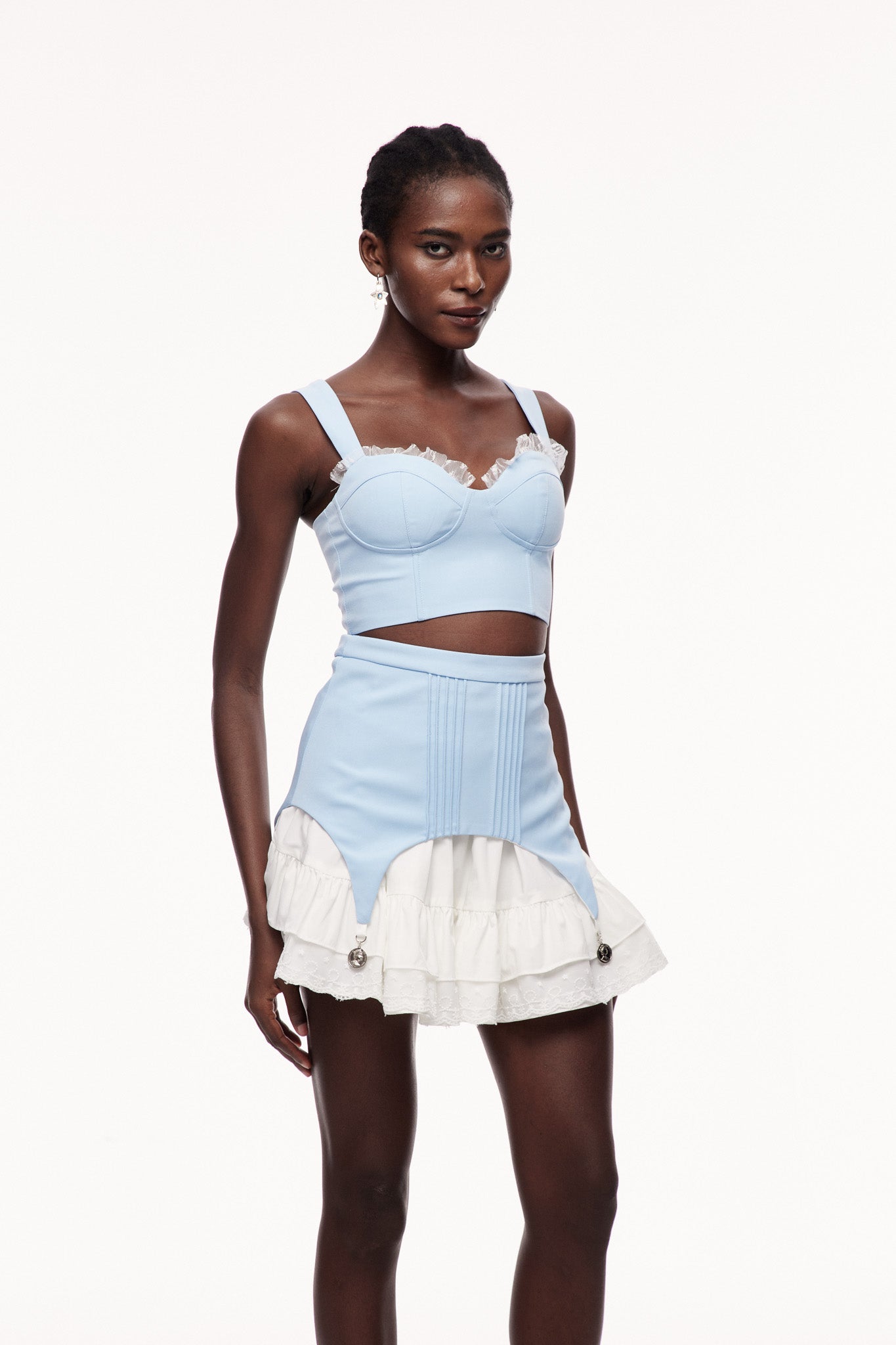 Cem Deconstruct Ruffle Skirt Set