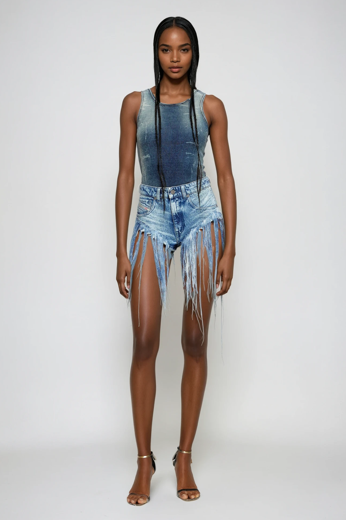 Cillian Fringe Shorts