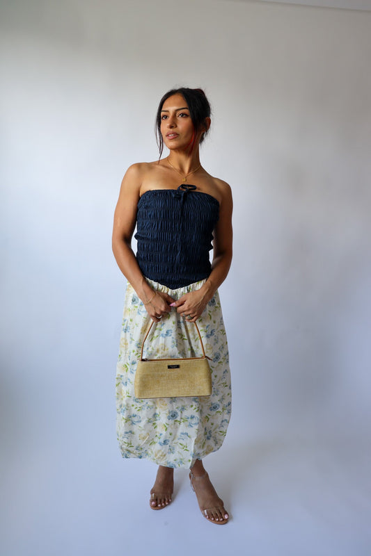 Midnight Garden Bubble Dress