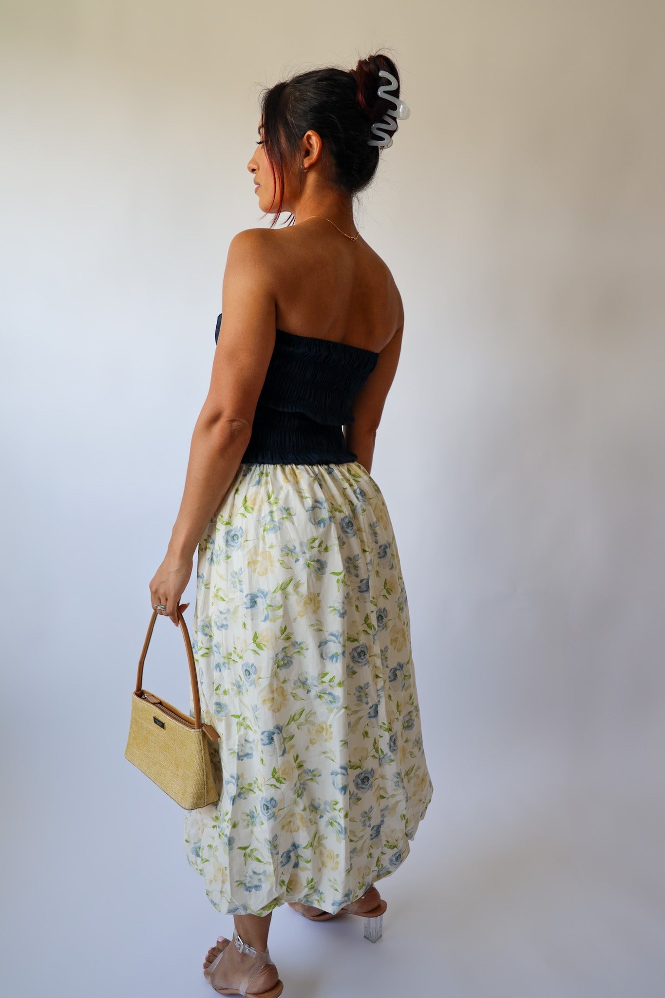 Midnight Garden Bubble Dress