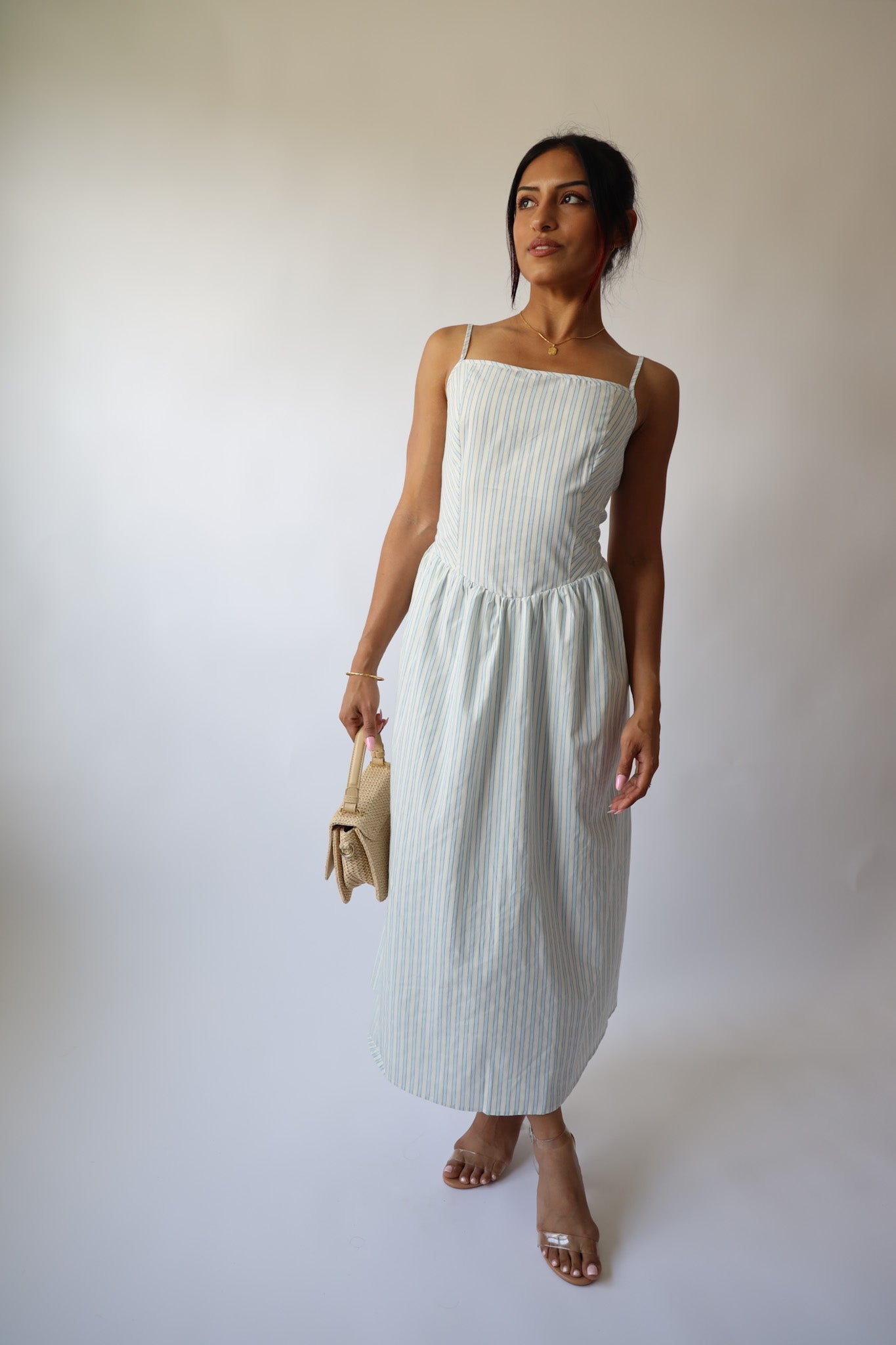 Portofino Stripe Sundress