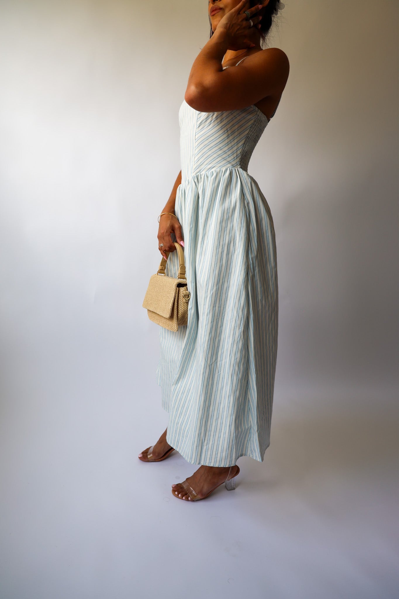 Portofino Stripe Sundress