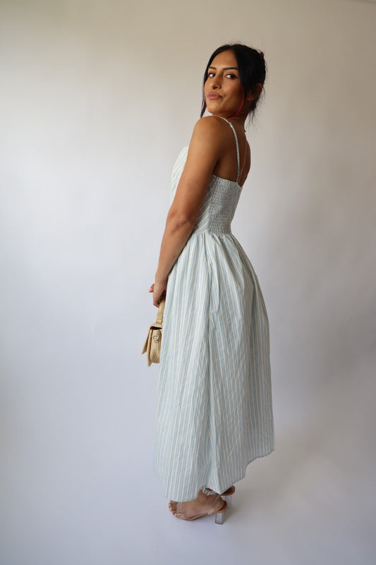 Portofino Stripe Sundress