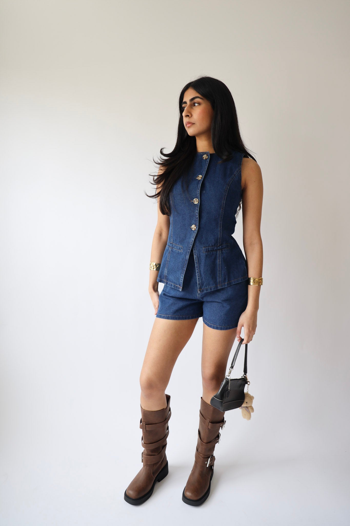 Denim Shorts (Bottom Only)