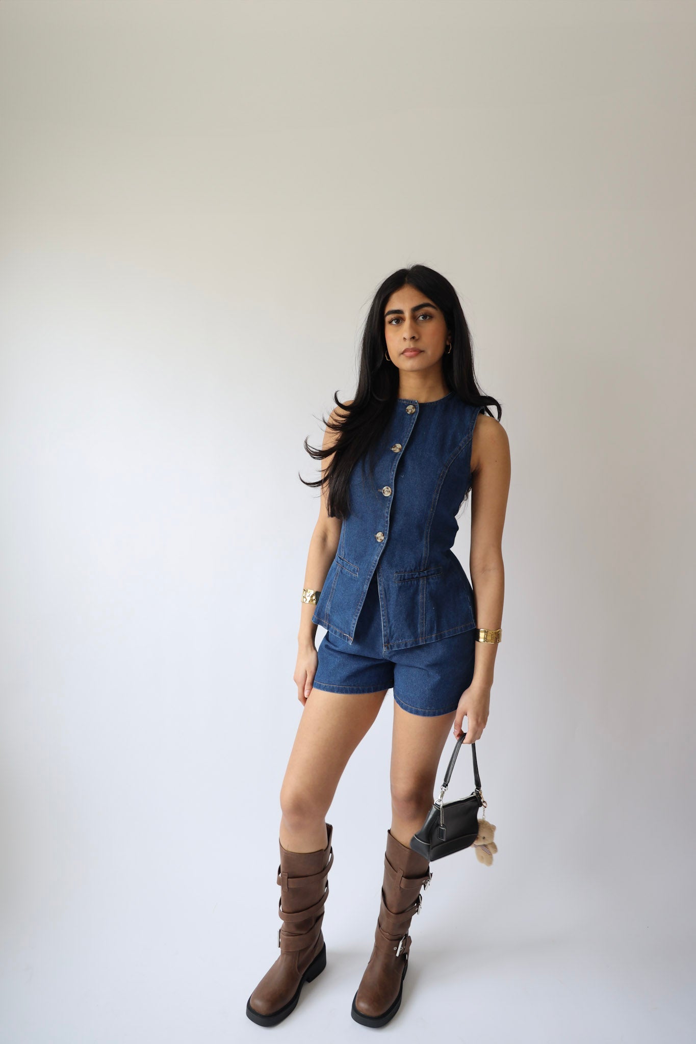 Denim Shorts (Bottom Only)