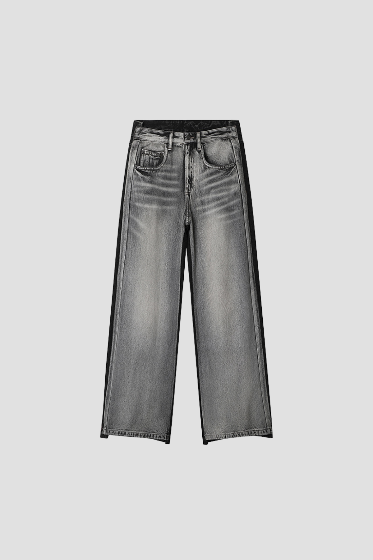 Anane Deconstruct Wide Jeans In Black