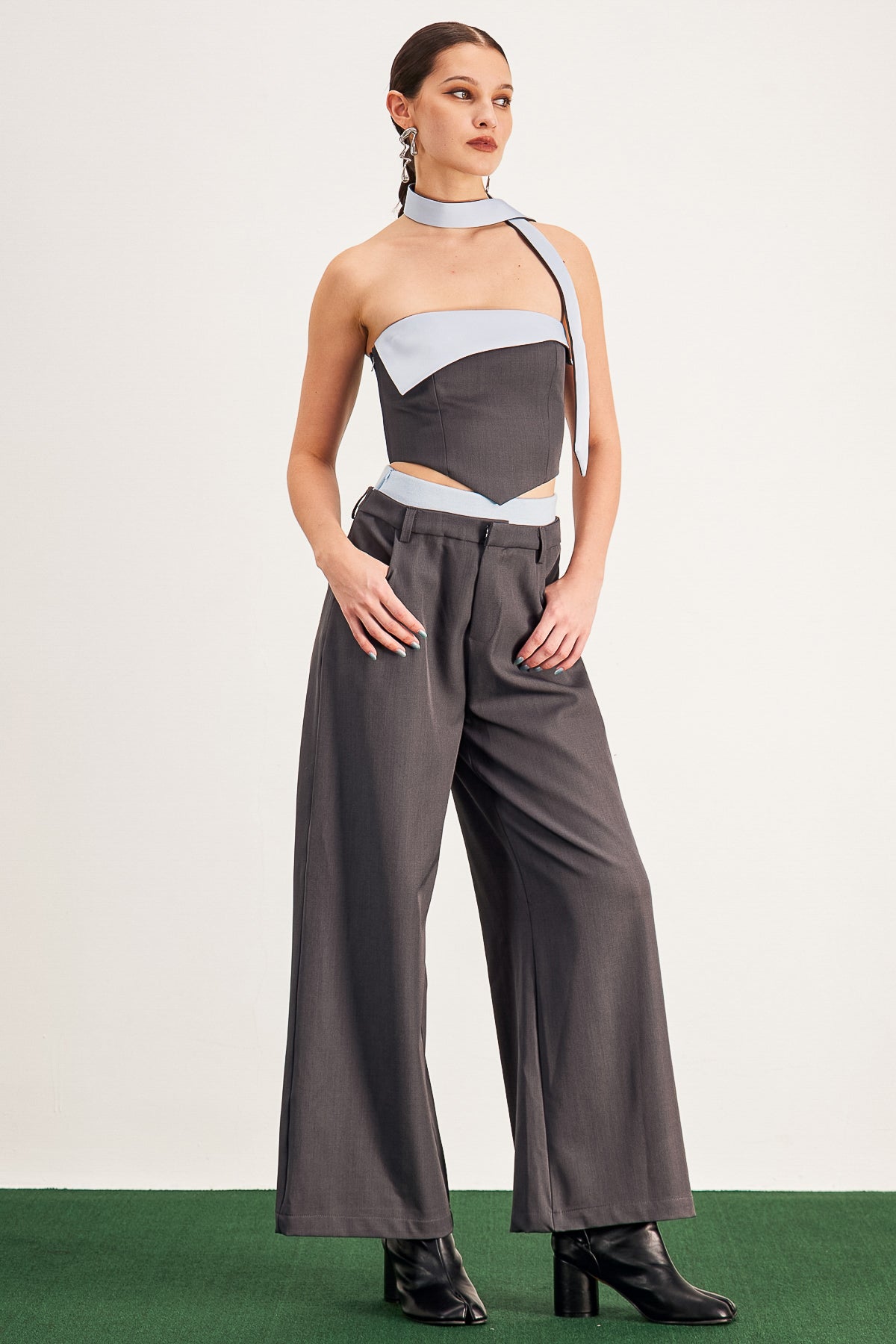 Aquarius Deconstruct Pants Set