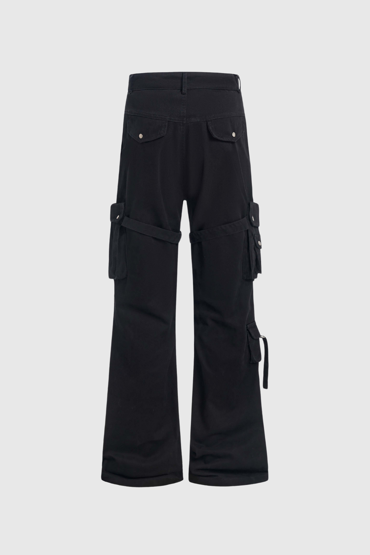 Braeden Pocket Cargo Jeans In Black