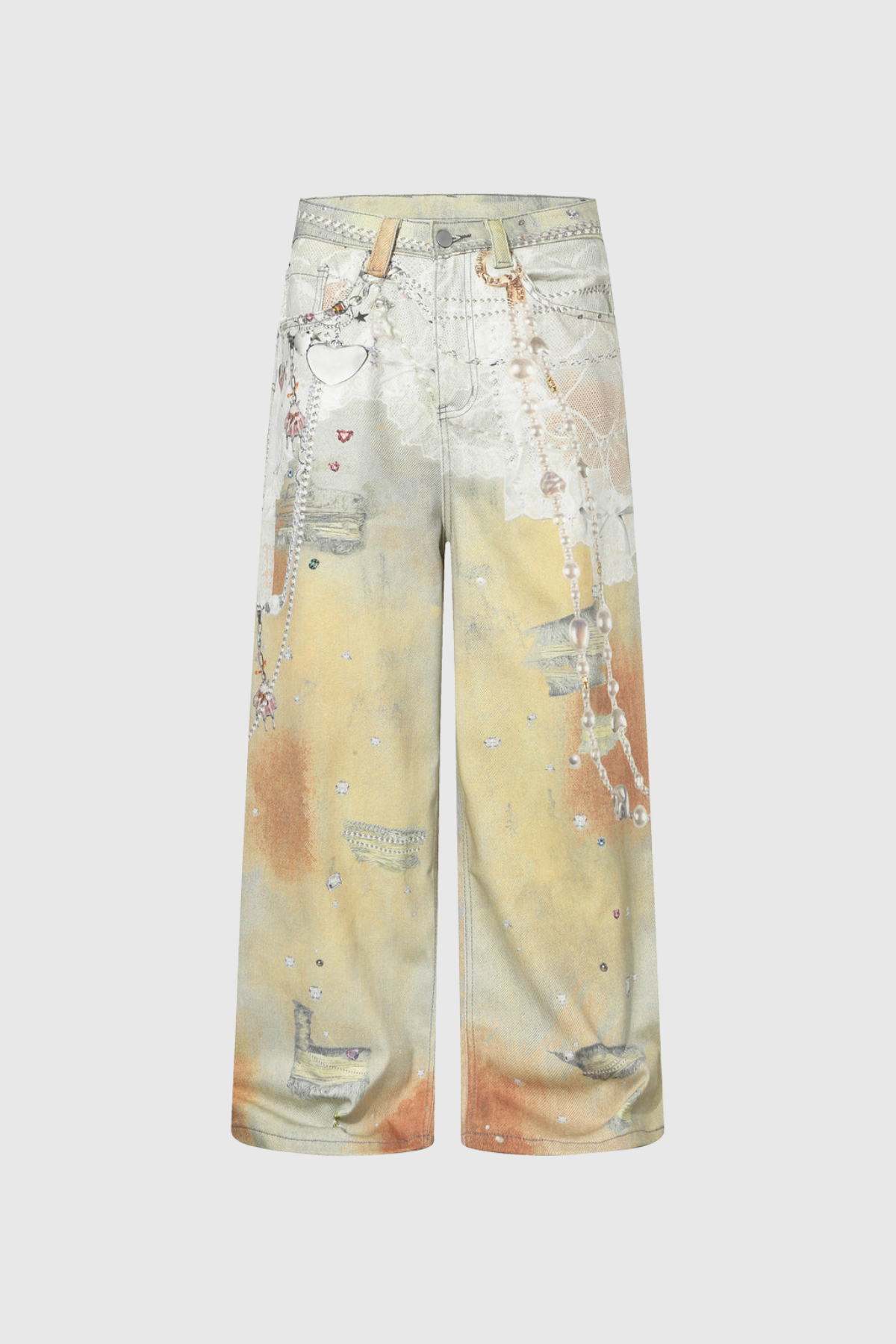 Calum Print Hayley Jeans