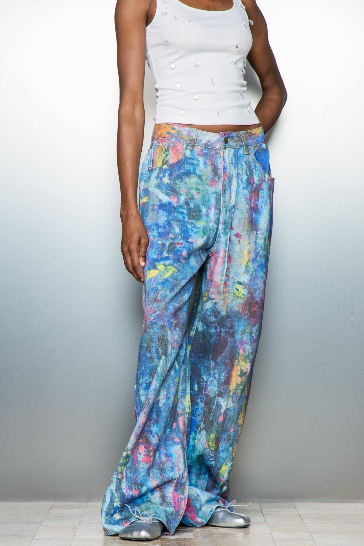 Caryl Tie Dye Jeans