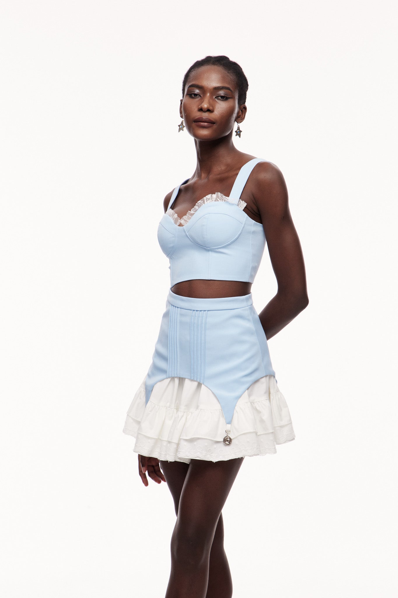Cem Deconstruct Ruffle Skirt Set