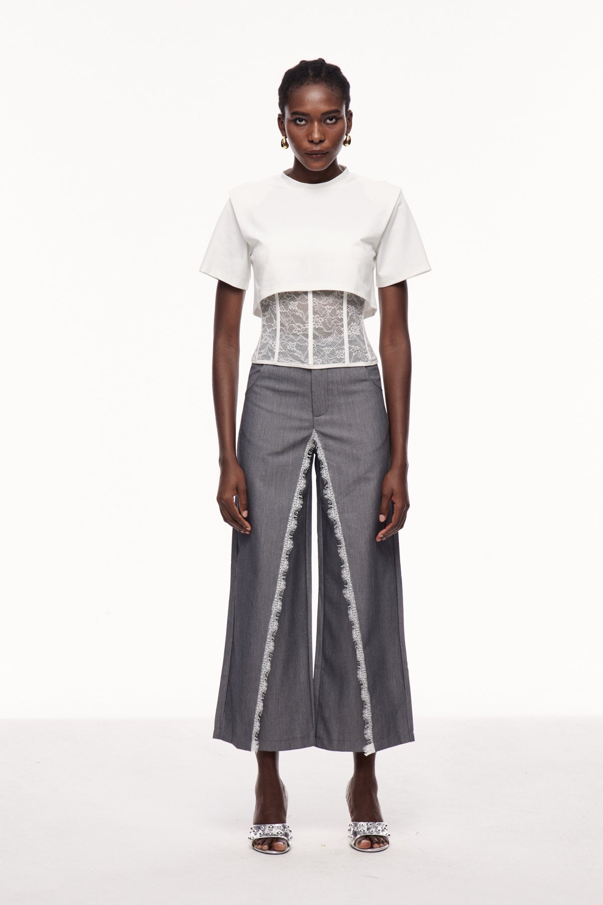 Cepheus Lace Deconstruct Pants