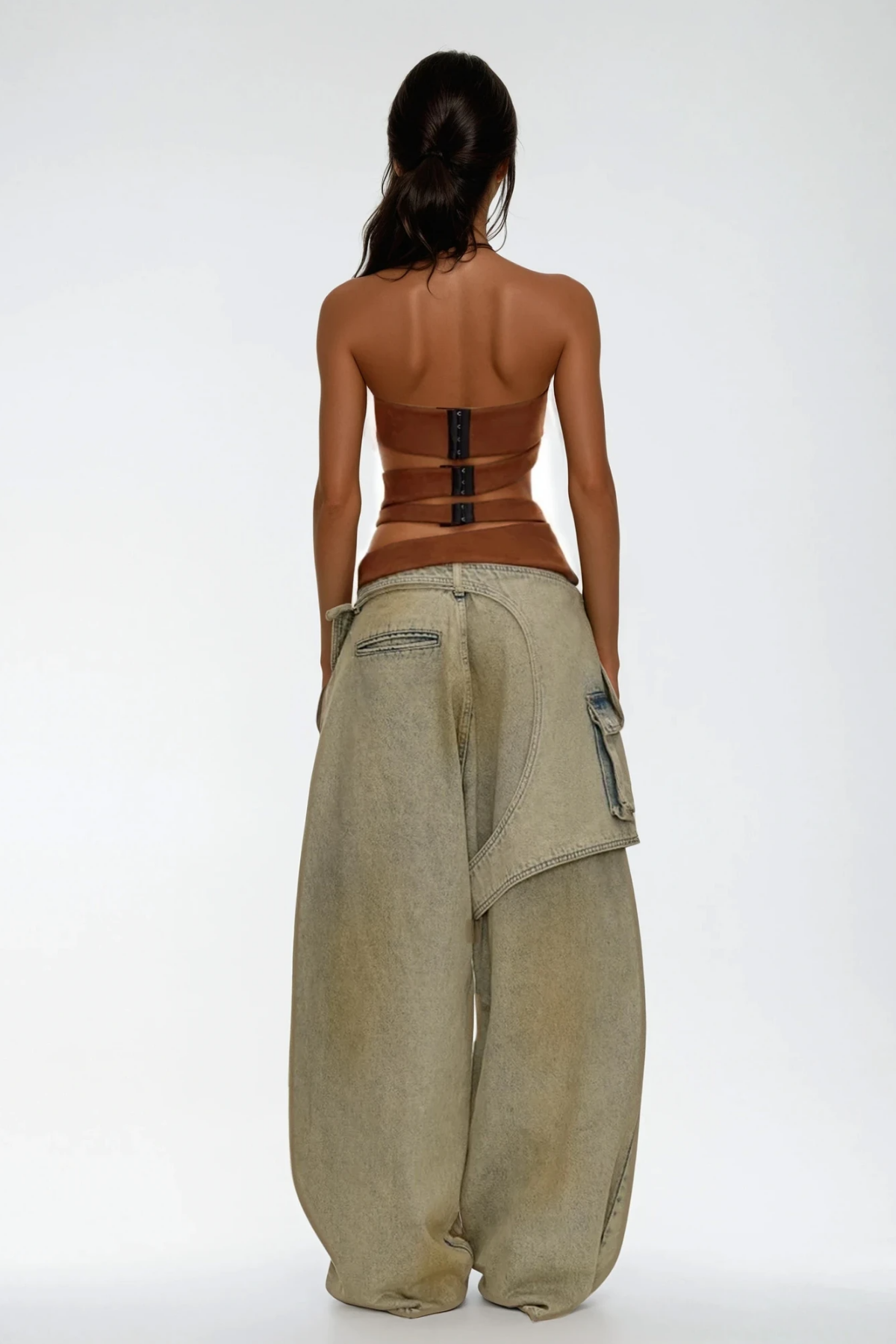 Chinweike Deconstruct Torn Jeans