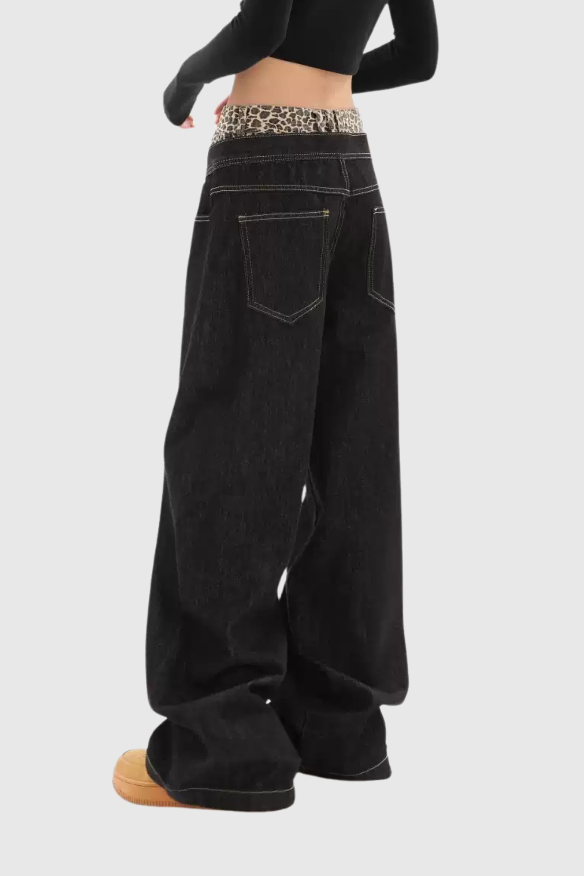 Zabel Leopard Deconstruct Jeans