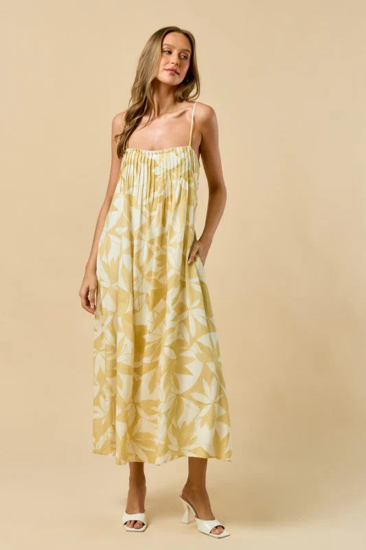 Limoncello Bloom Maxi Dress