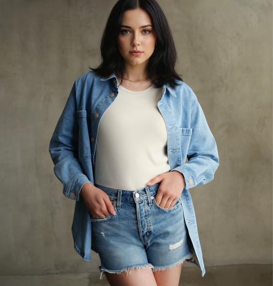 Cai Cut-off Short || Siren